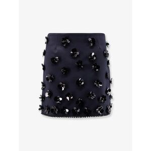 Semicouture Women Virgin Wool Blend Mini Skirt